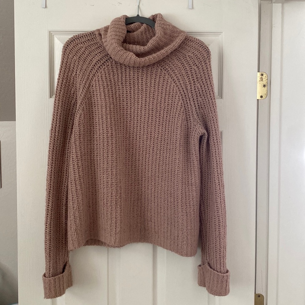 Nordstrom Brand BP oversized tunic sweater pink